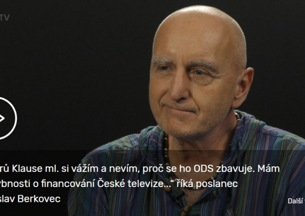 Mám pochybnosti o financování České televize